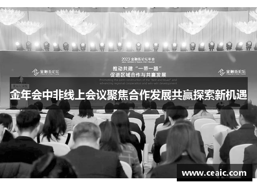 金年会中非线上会议聚焦合作发展共赢探索新机遇